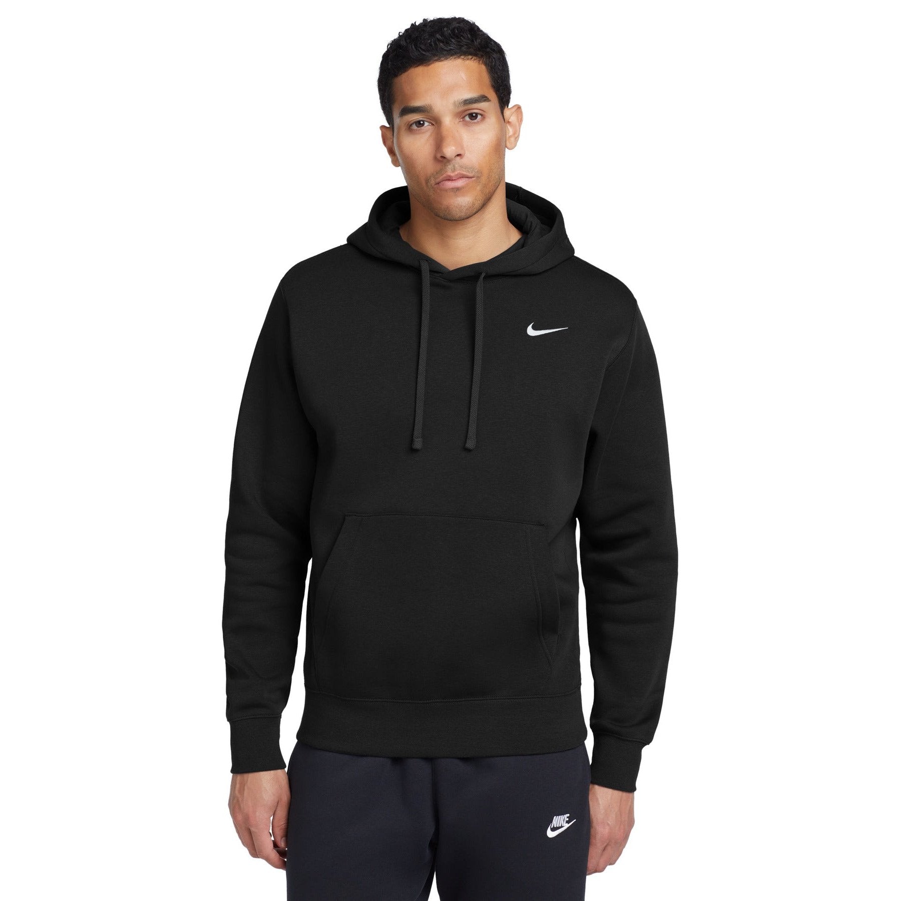 Nike-Nike Club Fleece Pullover Hoodie CJ1611-MedTech-2